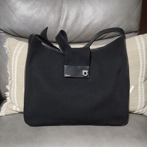 Salvatore Ferragamo Black Shoulder Bag